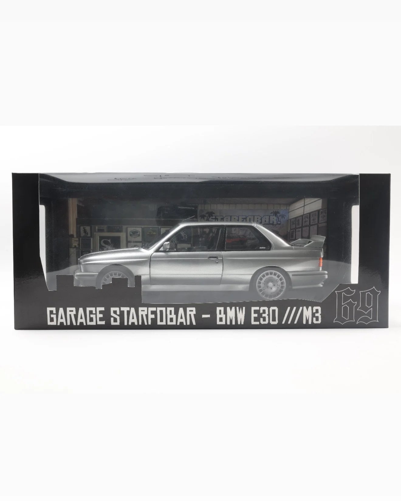 Miniature BMW E30 M3 STARFOBAR 1/18 (Série limitée)