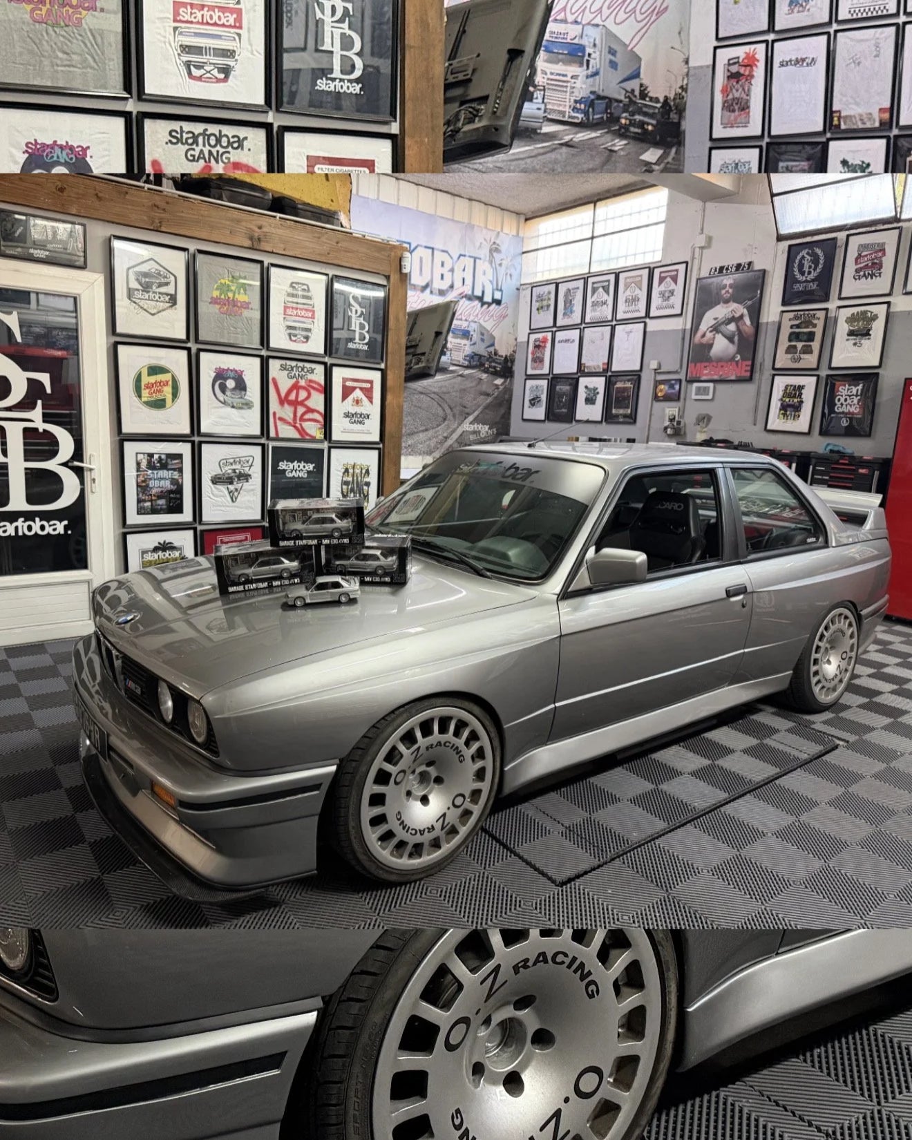 Miniature BMW E30 M3 STARFOBAR 1/18 (Série limitée)