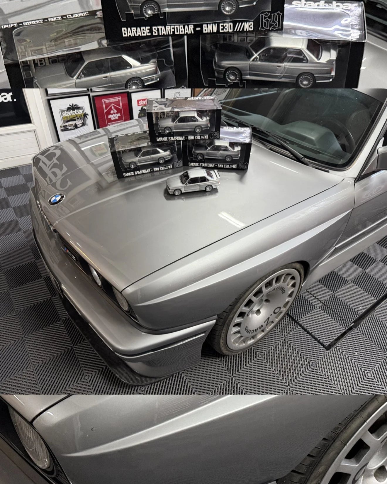 Miniature BMW E30 M3 STARFOBAR 1/18 (Série limitée)