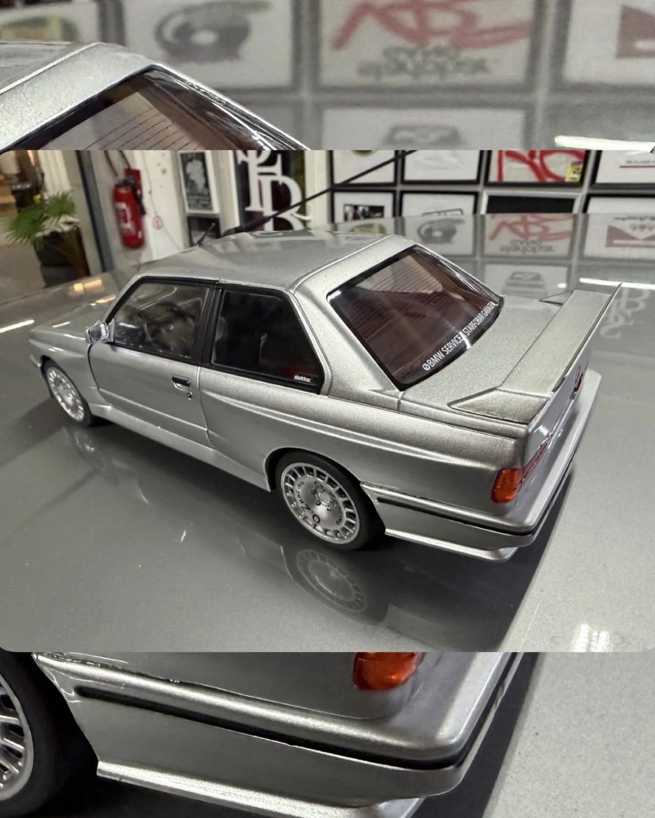 Miniature BMW E30 M3 STARFOBAR 1/18 (Série limitée)