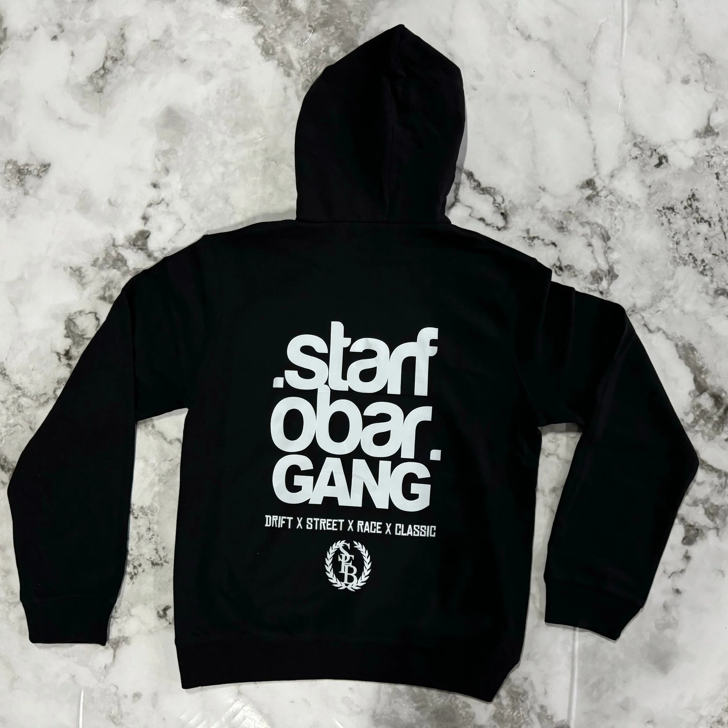 Hoodie STARFOBAR Triple Black