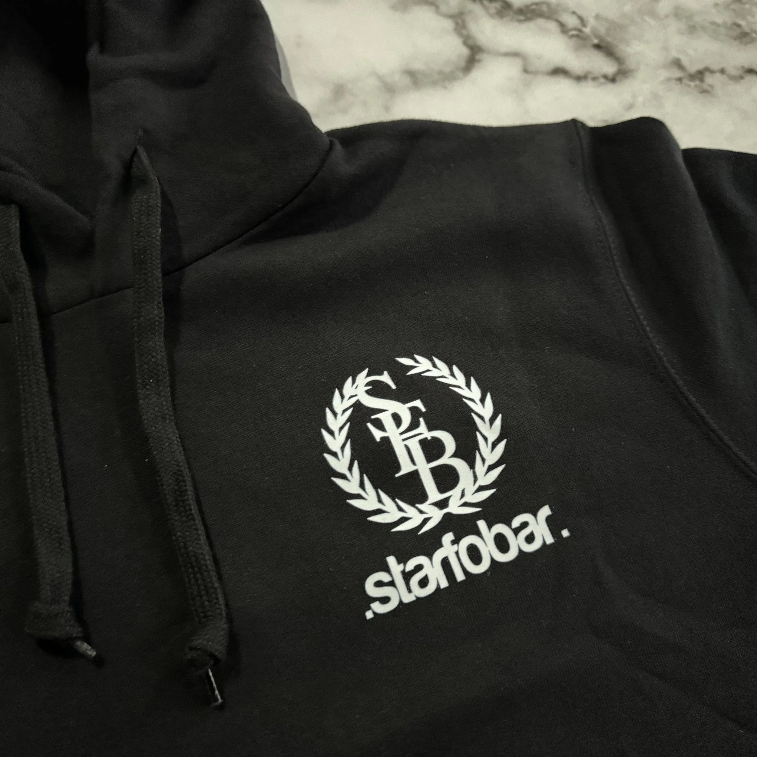 Hoodie STARFOBAR Triple Black
