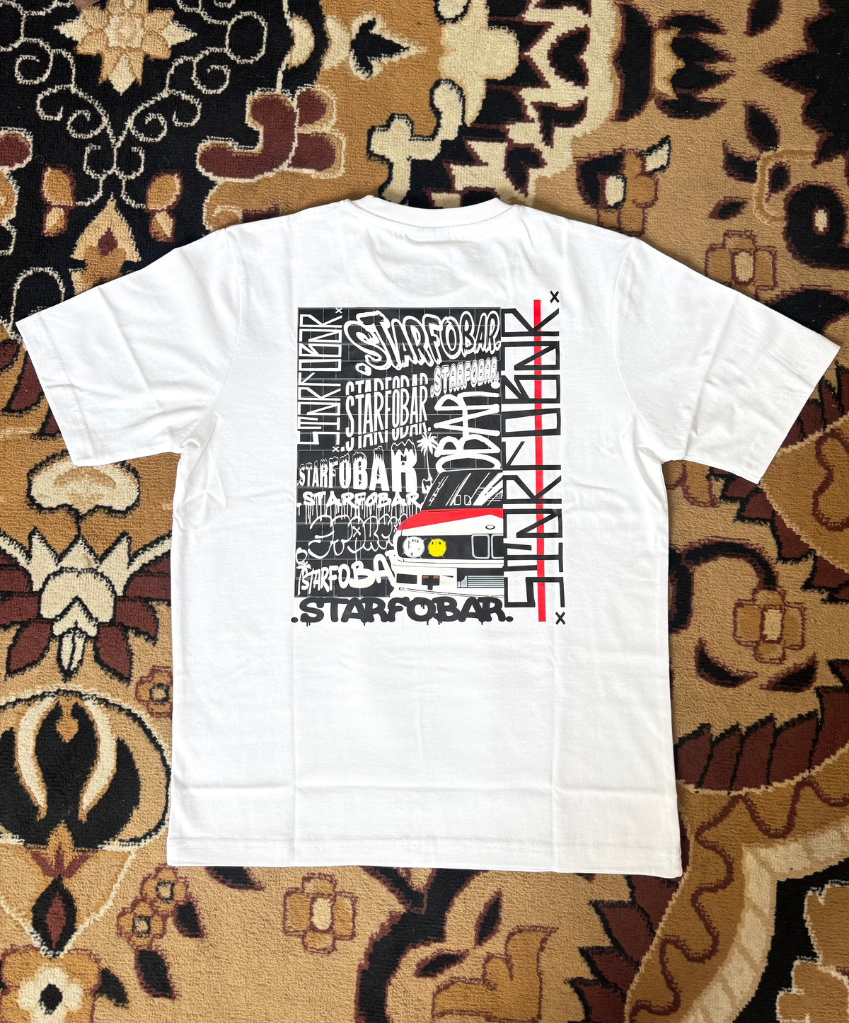 T-shirt STARFOBAR BANDE ROUGE (Série limitée)
