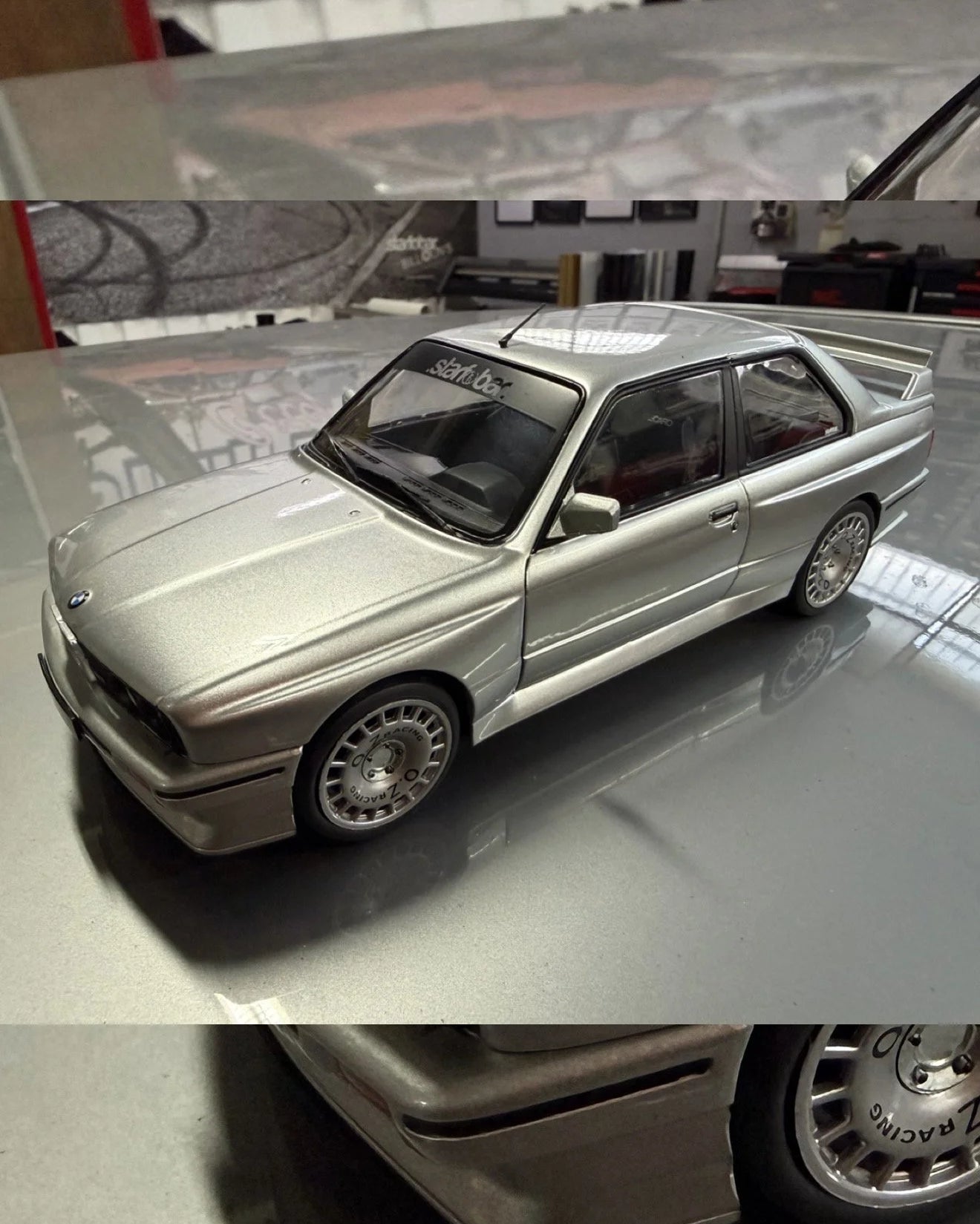 Miniature BMW E30 M3 STARFOBAR 1/18 (Série limitée)