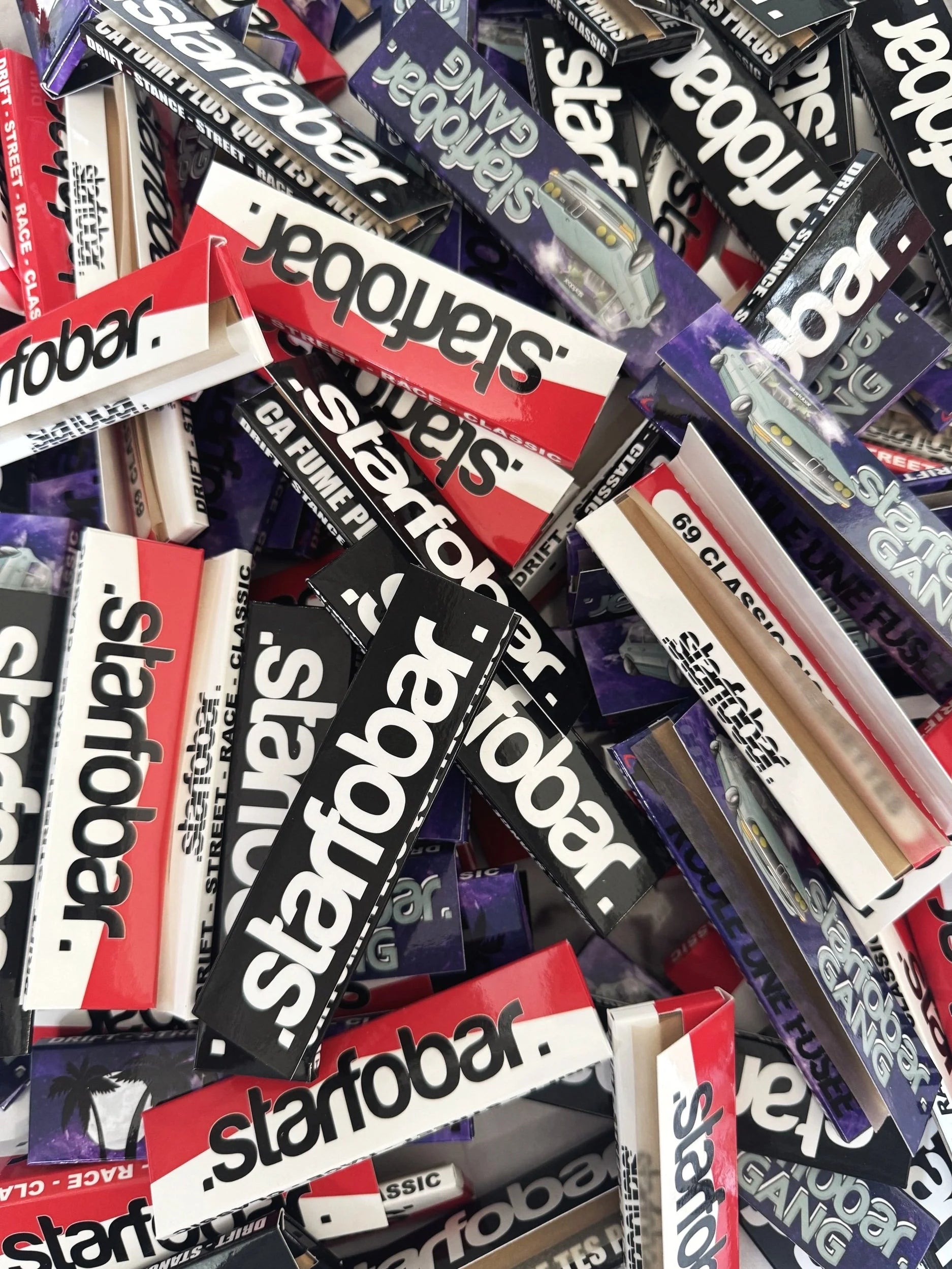 Pack x3 Feuilles Slim STARFOBAR