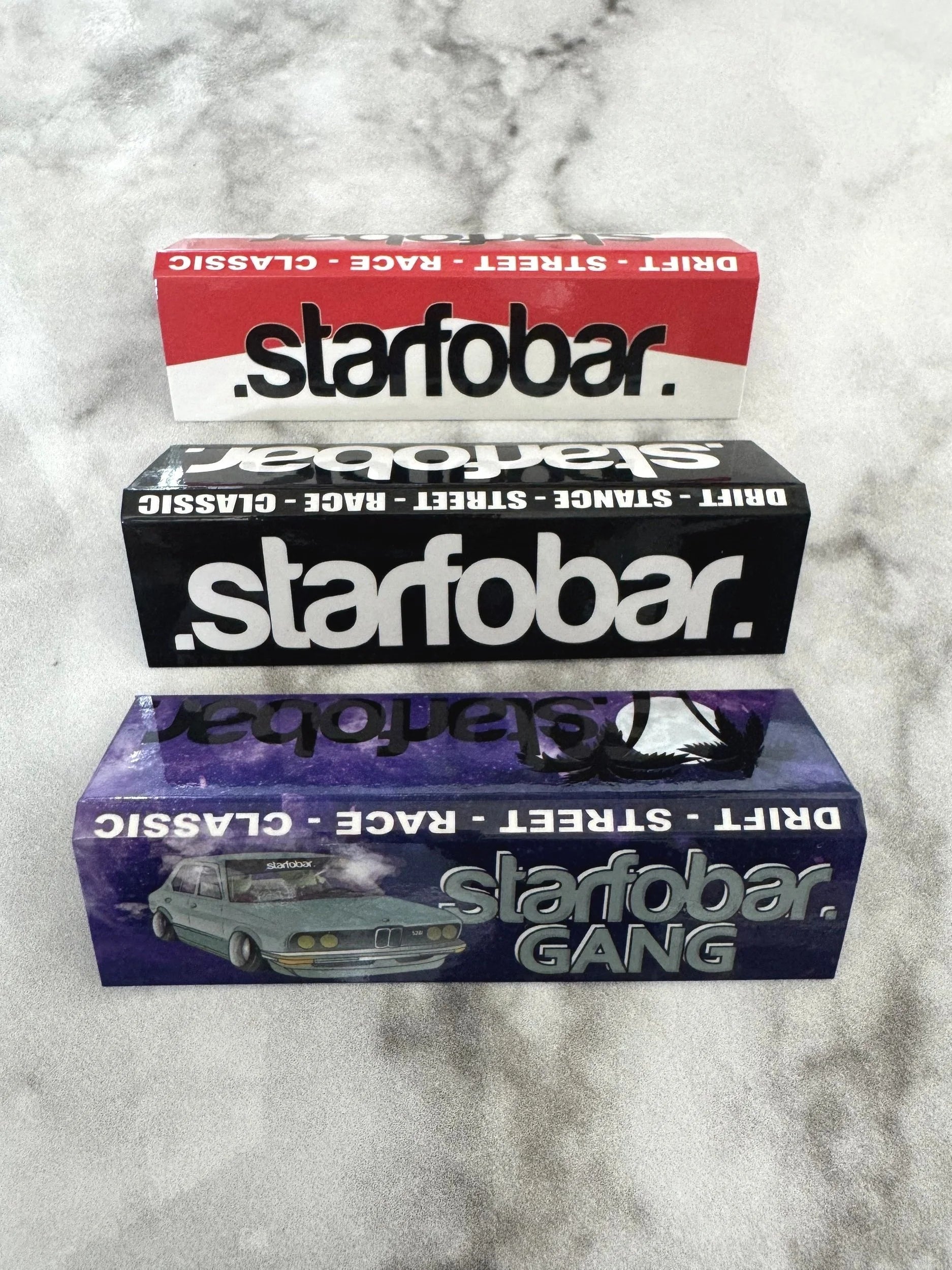 Pack x3 Feuilles Slim STARFOBAR