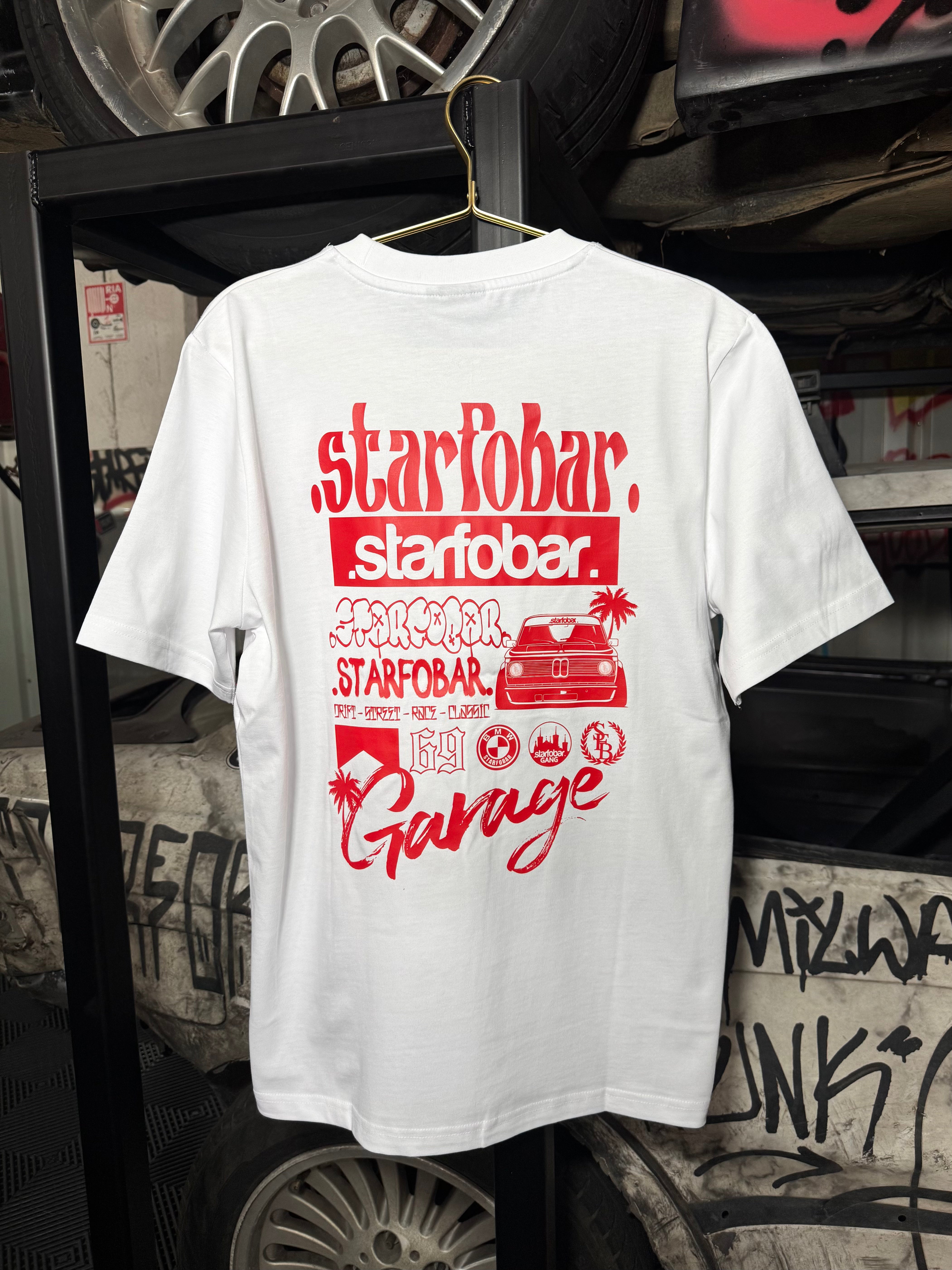 T-shirt STARFOBAR FULL RED (Série limitée)